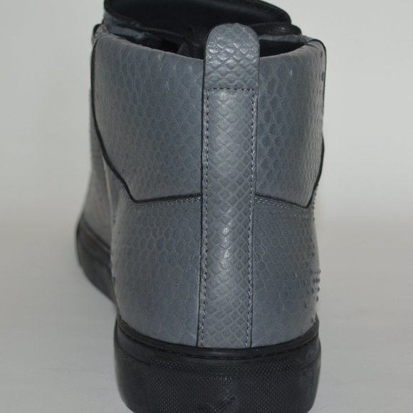 NEW BALENCIAGA HITOP PYTHON LEATHER SNEAKERS US 14 EU 47 MENS - Picture 5 of 9